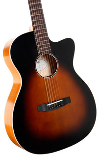 Cort Core OC Maple BBSG Guitarra Electroacústica Orquesta Brown Bust Top 5