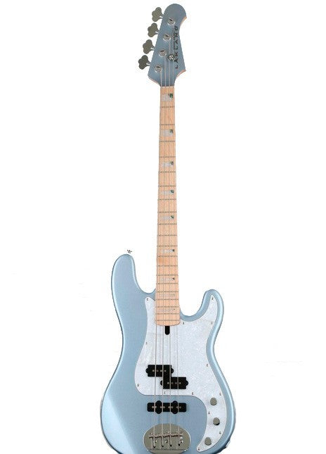 Lakland Skyline 44-64 Custom P&J Blue Bajo Eléctrico Ice Blue Metallic 1