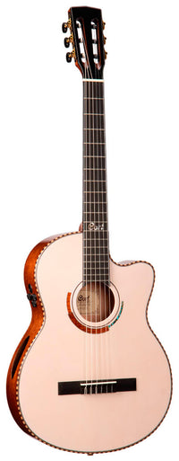 Cort Sol Encanto WBG Guitarra Española Electrificada White Blonde 1