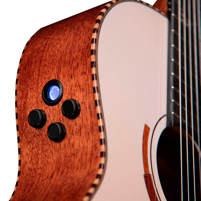 Cort Sol Encanto WBG Guitarra Española Electrificada White Blonde 3