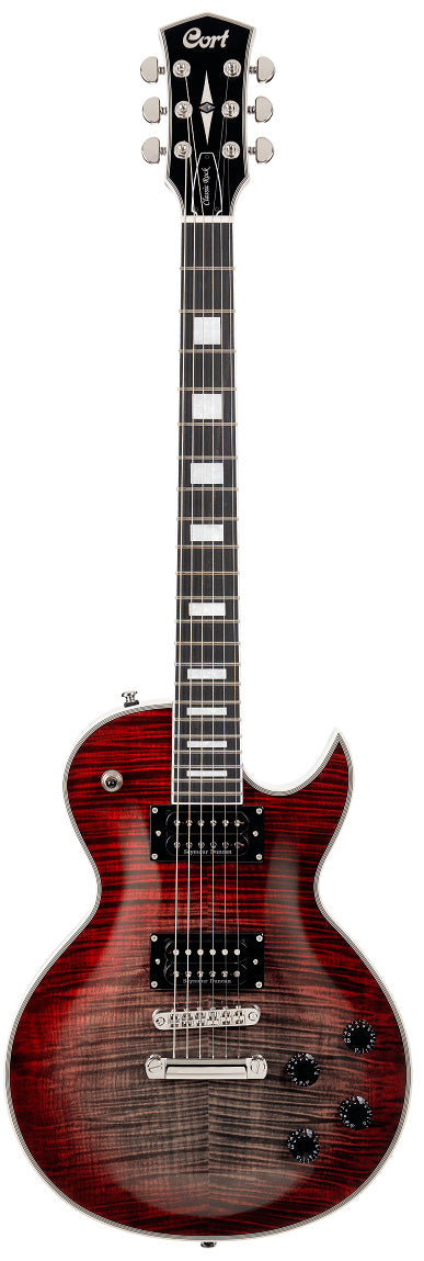 Cort CR300 DLX LVB Deluxe Guitarra Eléctrica Lava Burst 1