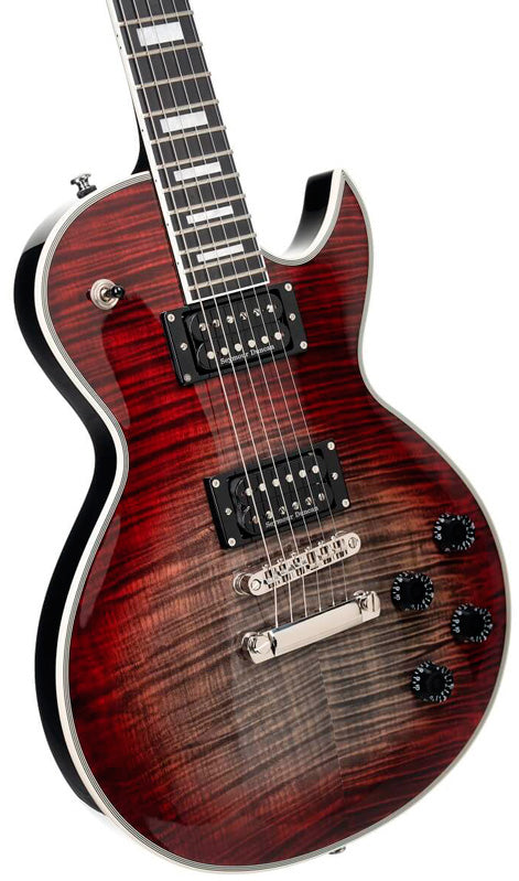 Cort CR300 DLX LVB Deluxe Guitarra Eléctrica Lava Burst 4