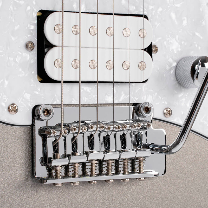 Cort G250 SVM Guitarra Eléctrica Silver Metallic 4