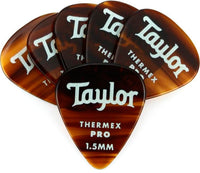 Taylor 80759 Premium 351 Thermex Pro Bolsa 6 Púas 1.50mm Tortoise Shell 1