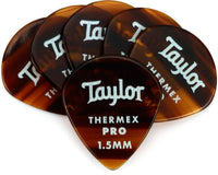 Taylor 80770 Premium 651 Thermex Pro Bolsa 6 Púas 1.50mm Tortoise Shell 1