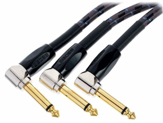 Boss BIC-PC-3 Pack 3 Cables Pedales 15cm 2