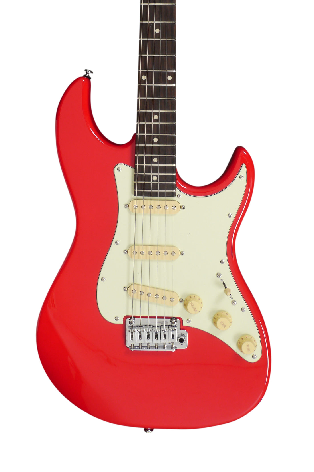 Sire S3 SSS DRD Larry Carlton Guitarra Eléctrica Dakota Red 2