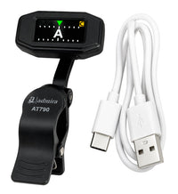 Auvisa Afinador de Pinza Recargable para Guitarra y Bajo AT790 2