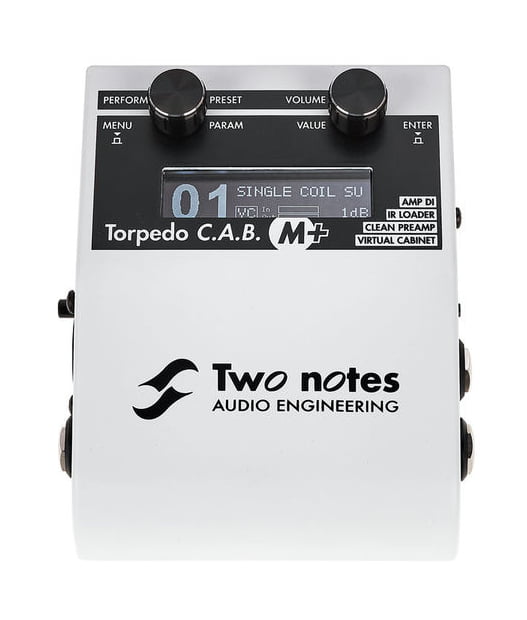 Two Notes Torpedo CAB M+ Simulador de Pantalla 3