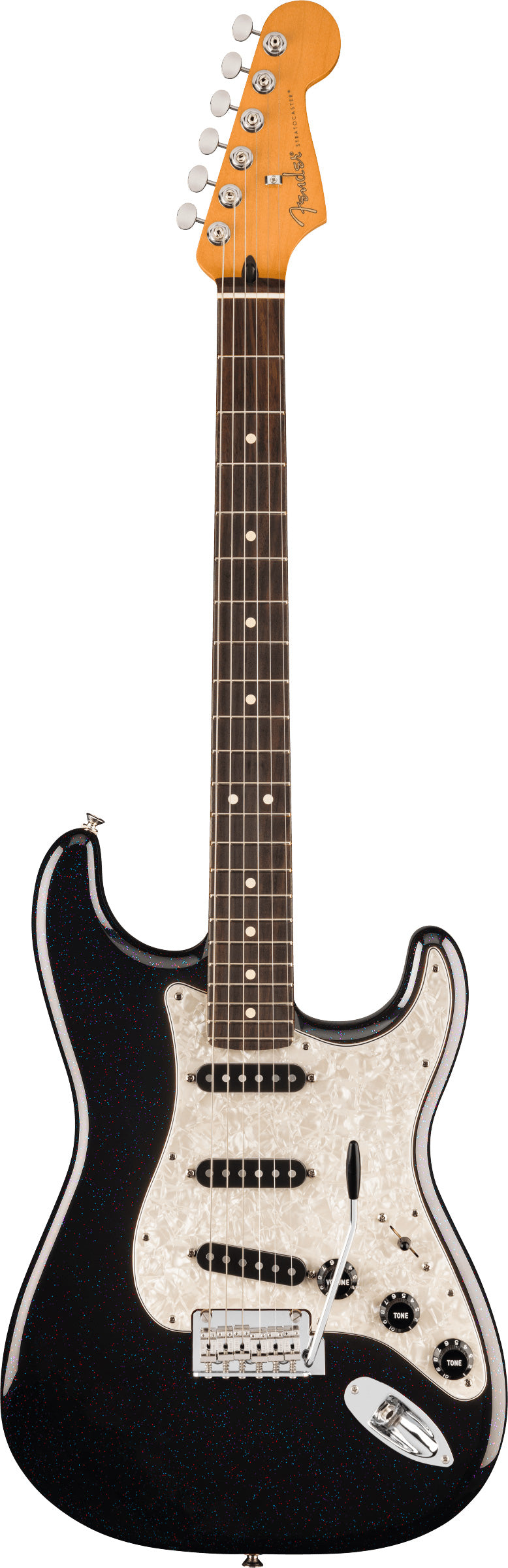 Fender Player Stratocaster 70 Aniversario RW Guitarra Eléctrica Nebula Noir 1