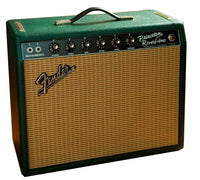 Fender 65 Princenton Reverb FSR Amplificador Guitarra British Racing Green 2