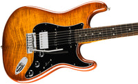 Fender American Ultra Stratocaster HSS EB Guitarra Eléctrica Tigers Eye 4