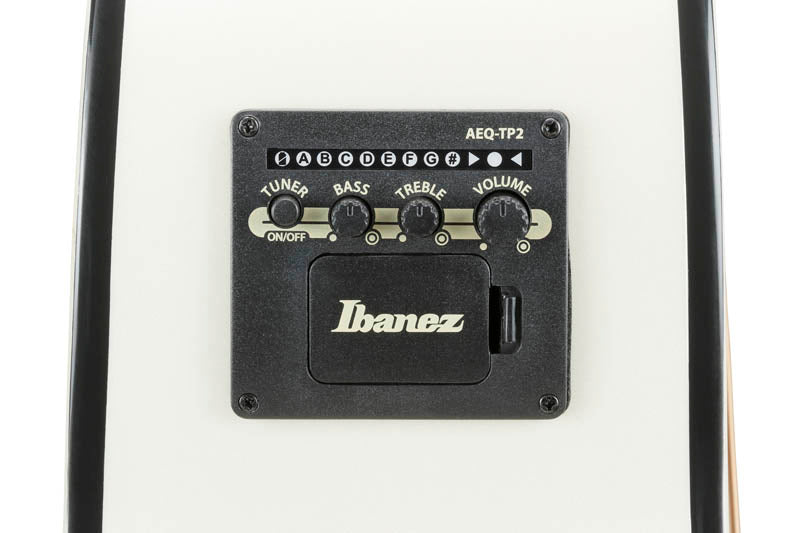 Ibanez AJ70M2E PW Guitarra Electroacústica Jumbo Pearl White 4