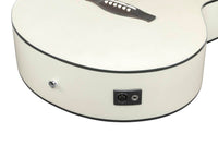 Ibanez AJ70M2E PW Guitarra Electroacústica Jumbo Pearl White 5