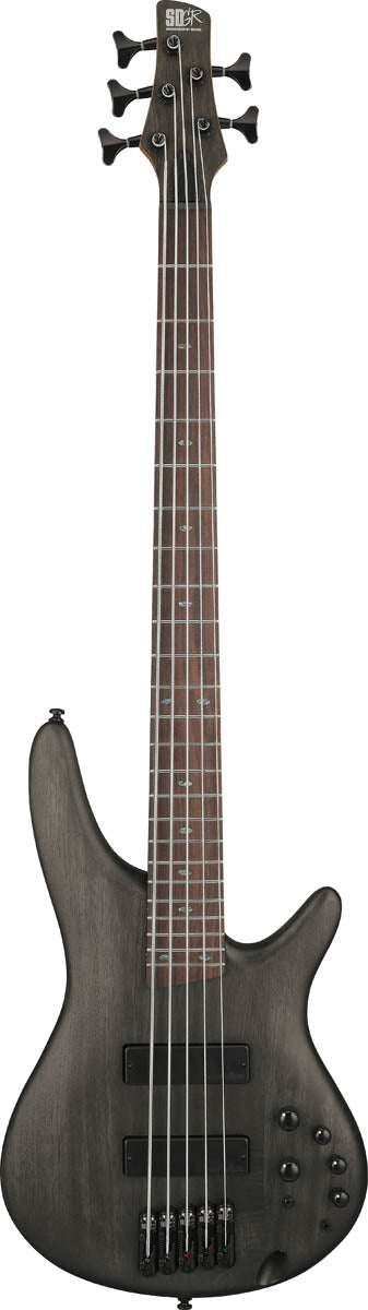 Ibanez SR505A TGF Bajo Eléctrico 5 Cuerdas Transparent Gray Flat 1