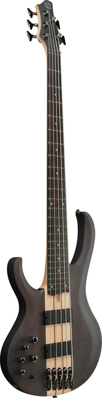Ibanez BTB605L TGF Bajo Eléctrico 5 Cuerdas Para Zurdos Transparent Gray Flat 3