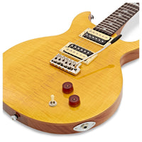 PRS SE Santana Yellow Guitarra Eléctrica 4