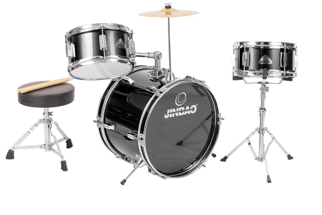 Jinbao JR1042BK Batería Acústica Junior Negra 1