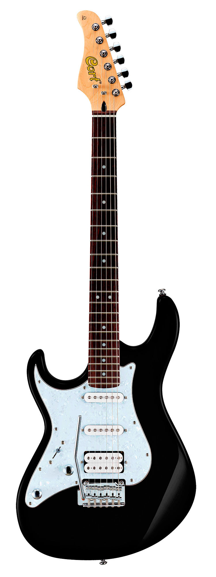 Cort G250 LH BK Guitarra Eléctrica para Zurdos Negra 1