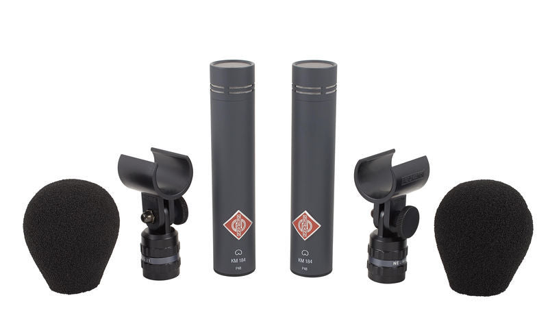 Neumann KM184MT Stereoset Set Micrófonos Cardioide Negros 13