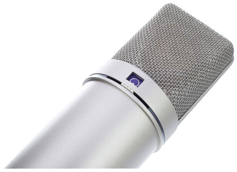 Neumann U87 AI Studioset Micrófono Condensador Níquel con Suspensión 5