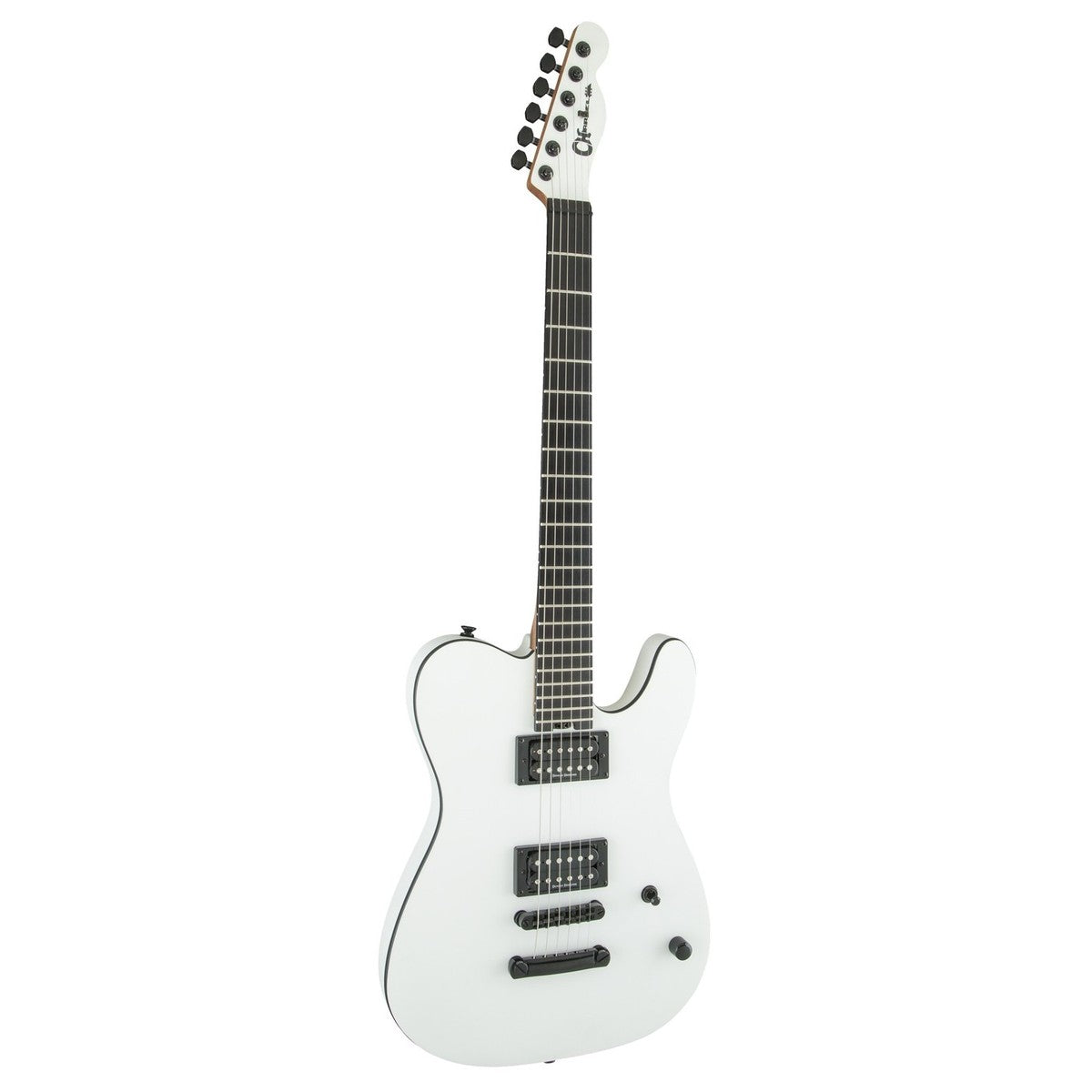 Charvel Pro-Mod San Dimas Style 2 Joe Duplantier EB Guitarra Eléctrica Satin White 2