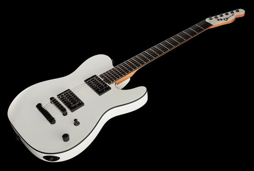 Charvel Pro-Mod San Dimas Style 2 Joe Duplantier EB Guitarra Eléctrica Satin White 11