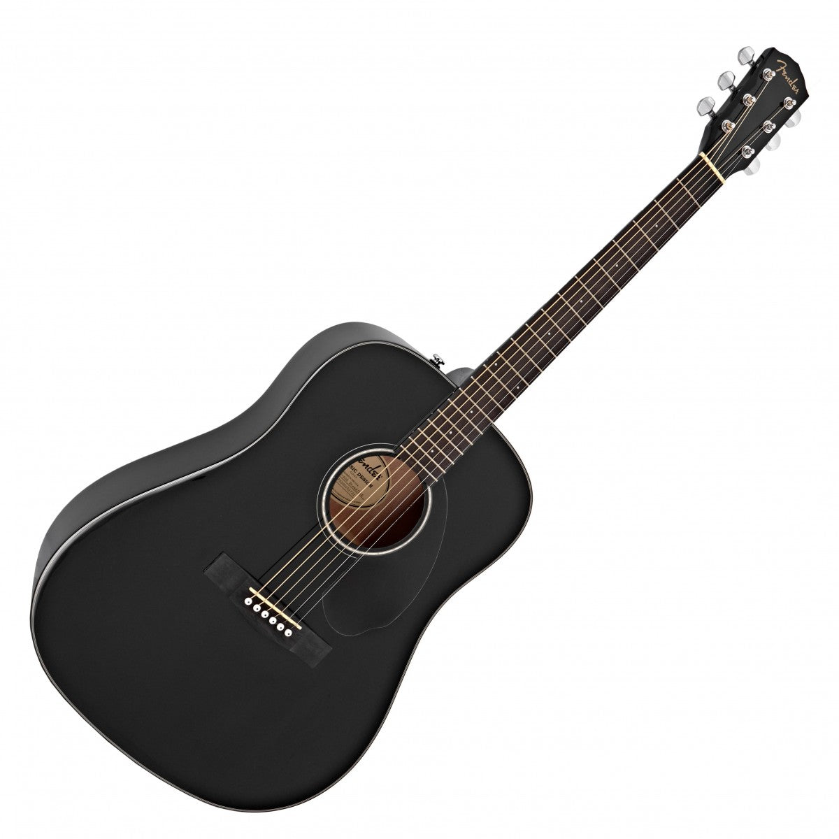 Fender CD60S Black Guitarra Acústica Dreadnought 8