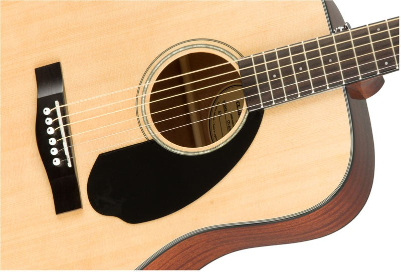 Fender CD60S Natural Guitarra Acústica Dreadnought 5