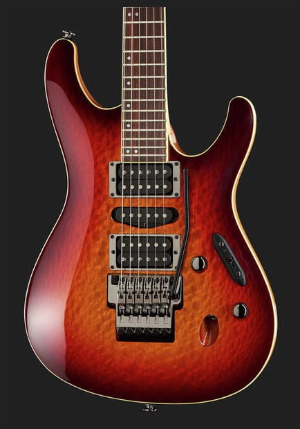 Ibanez S6570Sk STB TKS Prestige Guitarra Eléctrica Sunset Burst 7