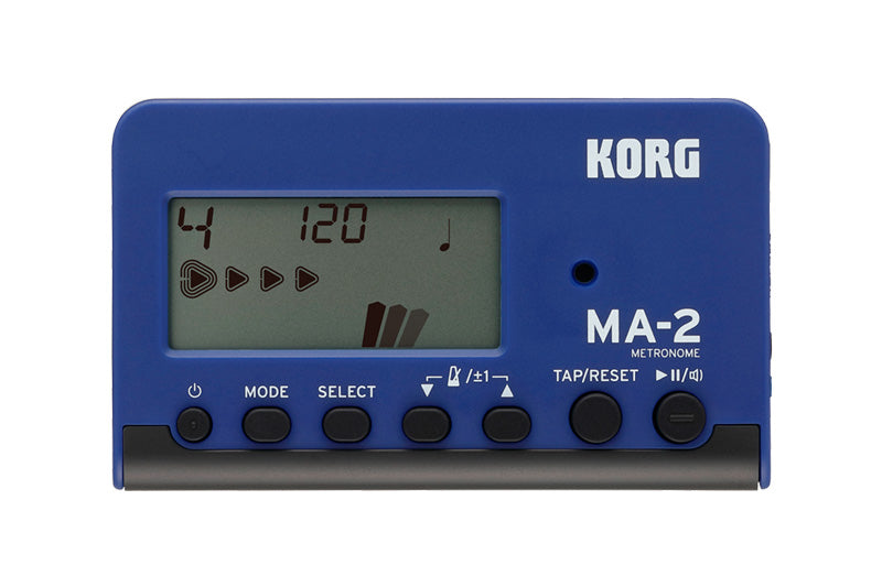 Korg MA-2 BLBK Metrónomo Azul y Negro 1