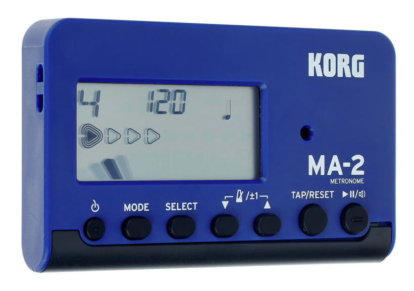 Korg MA-2 BLBK Metrónomo Azul y Negro 3