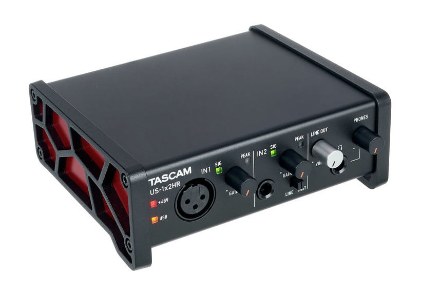 Tascam US-1X2HR Interfaz de Audio USB 2