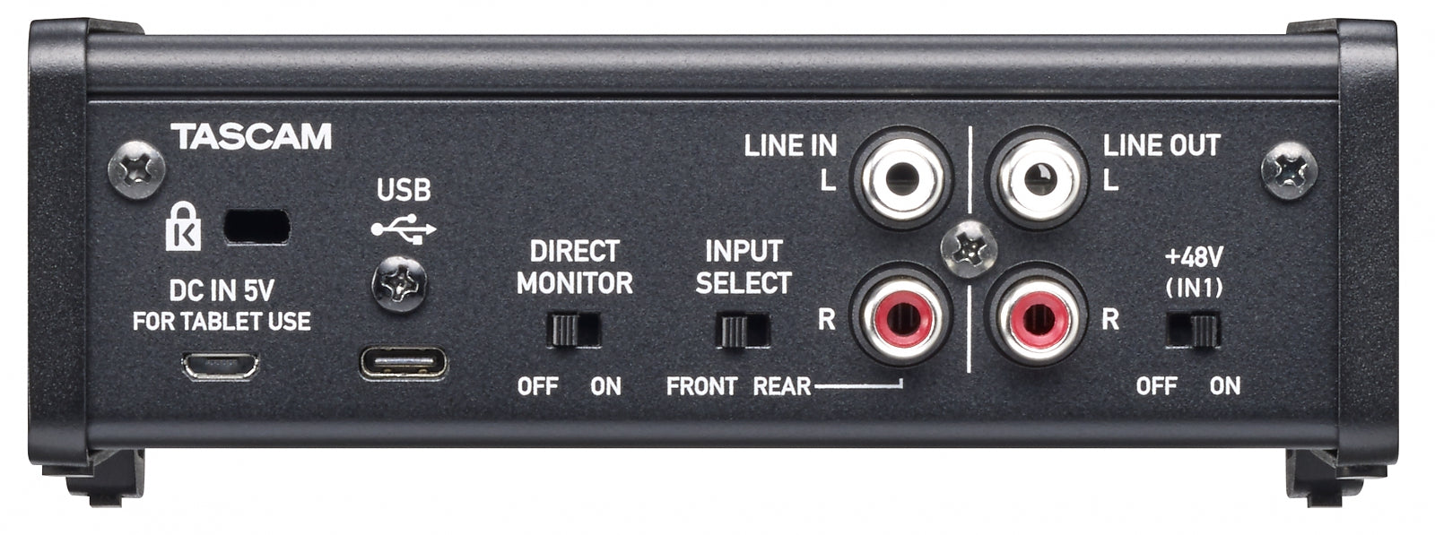 Tascam US-1X2HR Interfaz de Audio USB 6