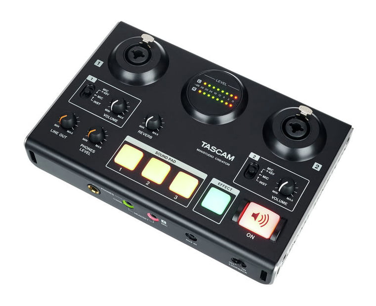 Tascam US-42B Ministudio Creator Interfaz de Audio 4