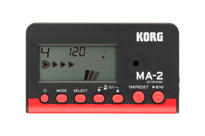 Korg MA-2 BKRD Metrónomo Negro y Rojo 1