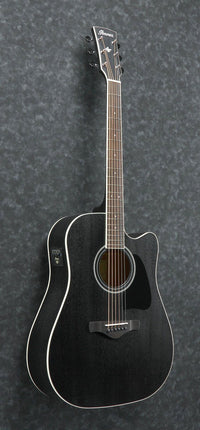 Ibanez AW84CE WK Guitarra Electroacústica Dreadnought Weathered Black 2