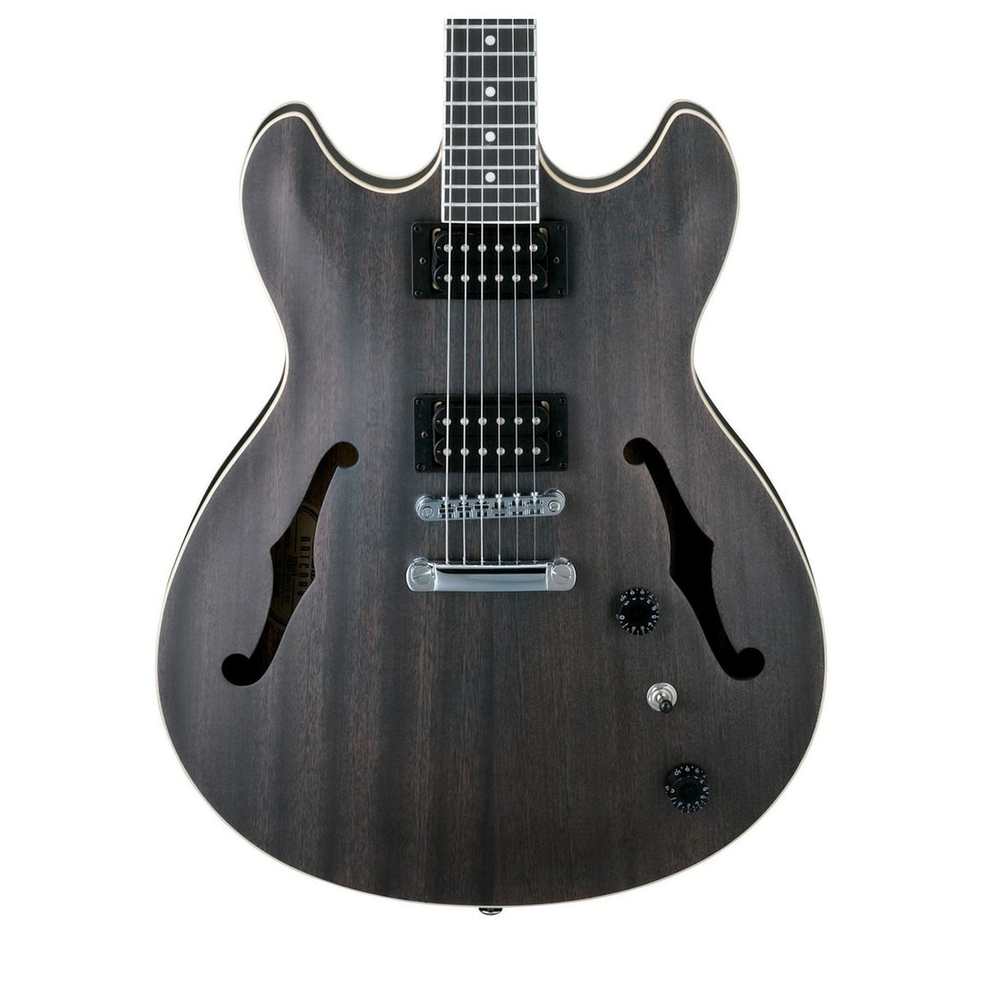 Ibanez AS53 TKF Guitarra Eléctrica Hollow Body Transparent Black 2