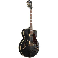 Ibanez AF75G BKF Guitarra Eléctrica Hollow Body Black Flat 2