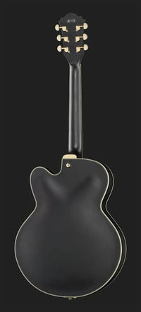 Ibanez AF75G BKF Guitarra Eléctrica Hollow Body Black Flat 10