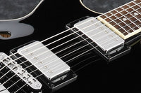 Ibanez AF75G BKF Guitarra Eléctrica Hollow Body Black Flat 20