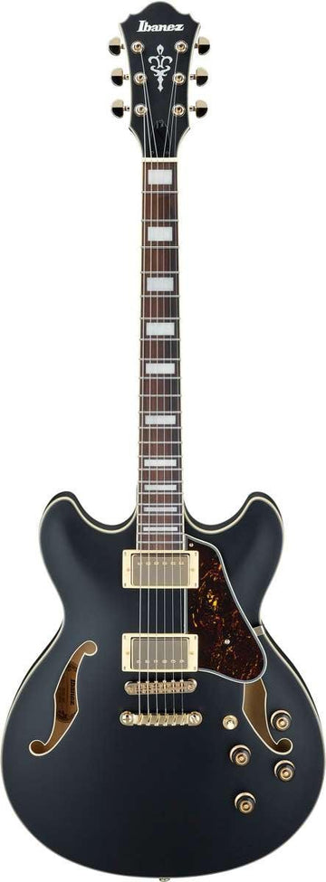 Ibanez AS73G BKF Guitarra Eléctrica Hollow Body Negra 1