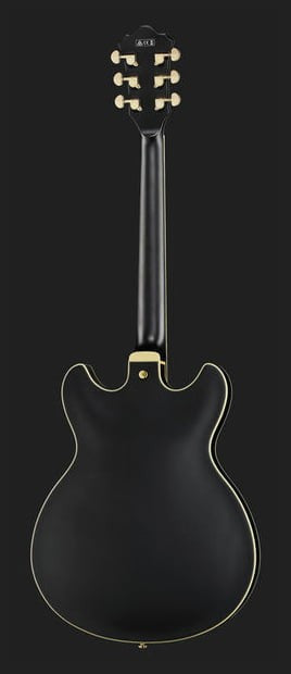 Ibanez AS73G BKF Guitarra Eléctrica Hollow Body Negra 7