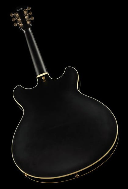 Ibanez AS73G BKF Guitarra Eléctrica Hollow Body Negra 14