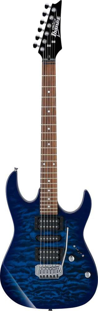 Ibanez GRX70QA TBB GIO Guitarra Eléctrica Transparent Blue Burst 1