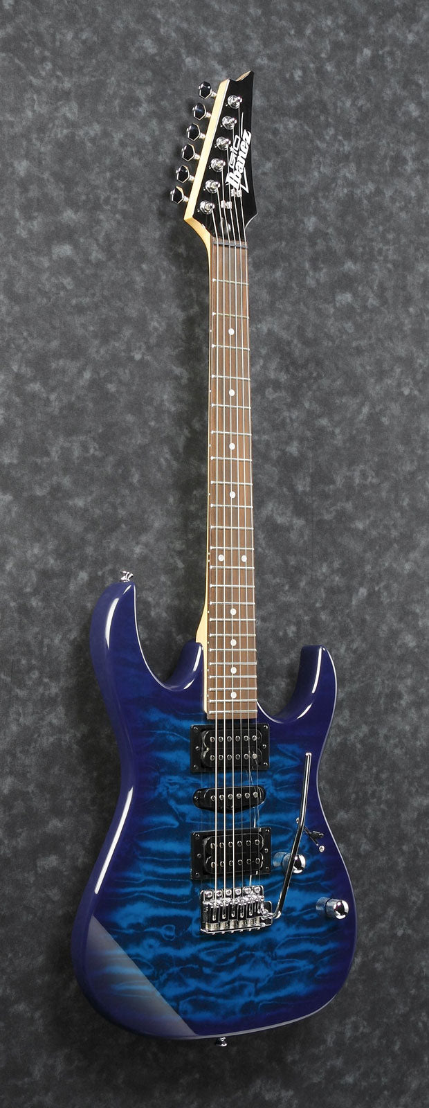 Ibanez GRX70QA TBB GIO Guitarra Eléctrica Transparent Blue Burst 4