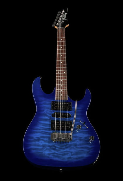 Ibanez GRX70QA TBB GIO Guitarra Eléctrica Transparent Blue Burst 19