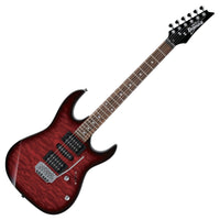 Ibanez GRX70QA TRB GIO Guitarra Eléctrica Transaparent Red Burst 4