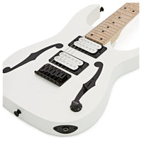 Ibanez PGMM31 WH Mikro Paul Gilbert Guitarra Eléctrica Blanca 4