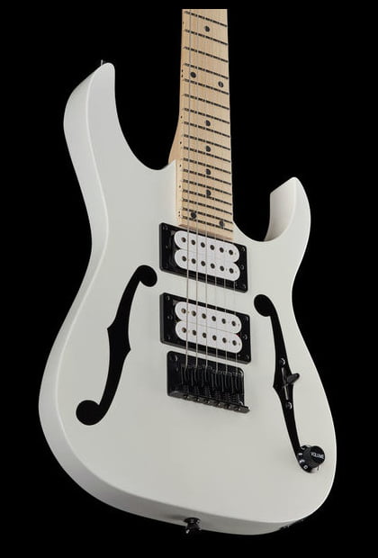 Ibanez PGMM31 WH Mikro Paul Gilbert Guitarra Eléctrica Blanca 16